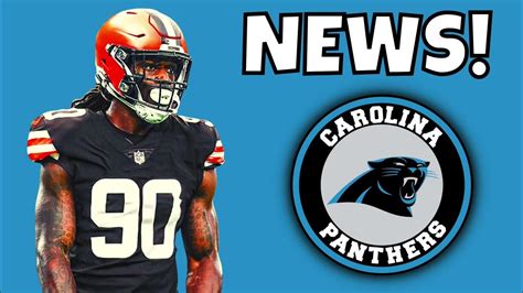 🚨 Carolina Panthers Sign Jadeveon Clowney Jadeveon Clowney Carolina Panthers Rumors Nfl