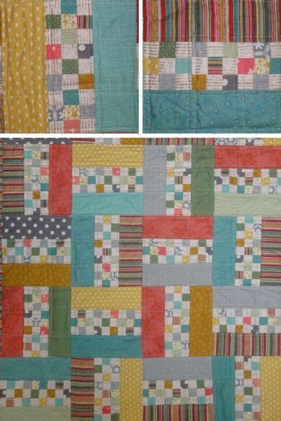 How To Make A 9 Patch Rail Fence Baby Quilt Darcy Quilts