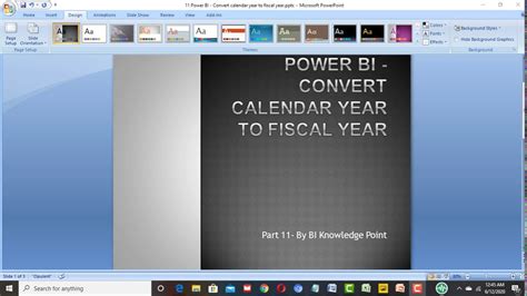 11 Power BI Convert Calendar Year To Fiscal Year By BIKnowledge