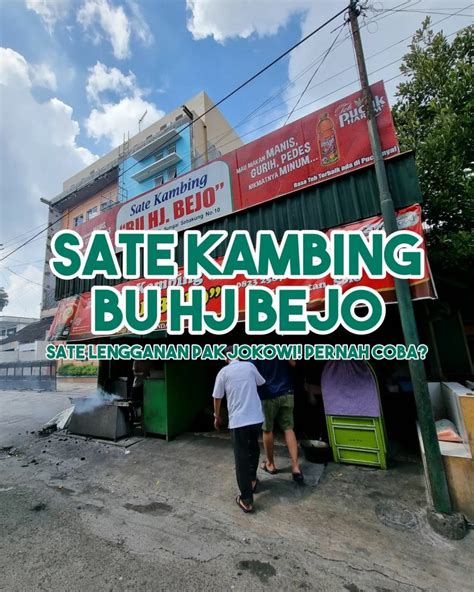 Buku Harga Menu Sate Kambing Bu Hj Bejo Solo Buku Menu Di Solo Terbaru