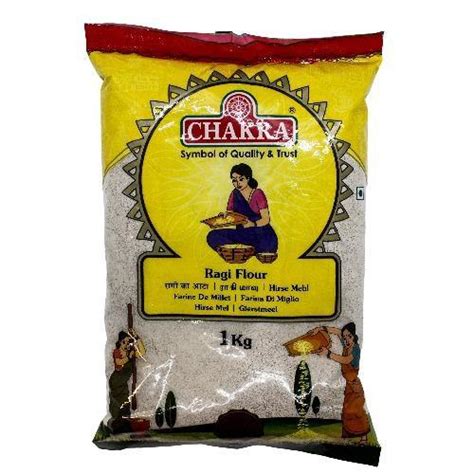 Chakra Ragi Flour 1kg Jai Hind Grocery