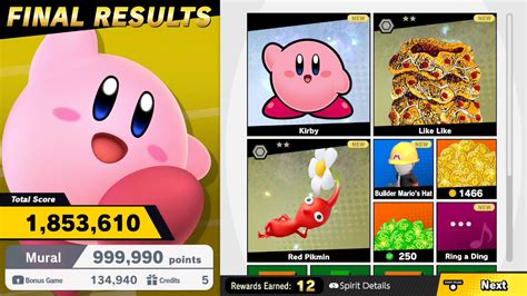 Smash Ultimate Classic Mode Kirby Max Difficulty Youtube