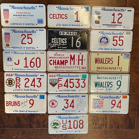 Collector’s secrets: Stories from a Massachusetts license plate expert