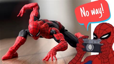 Marvel Legends Spider Man Awesome Pose Works YouTube