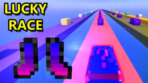 NUR SHADE LUCKY BLOCKS Minecraft LUCKY RACE YouTube