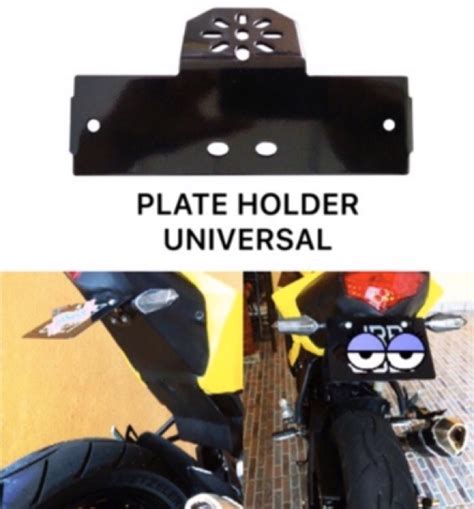 Motorcycle Tail Tidy Number Plate Holder Tail Tidy Universal Adjustable