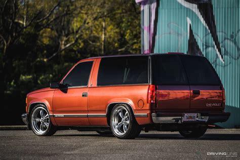 Tidy Two Door Tahoe Lowered Street Style 90s Obs Chevrolet Drivingline