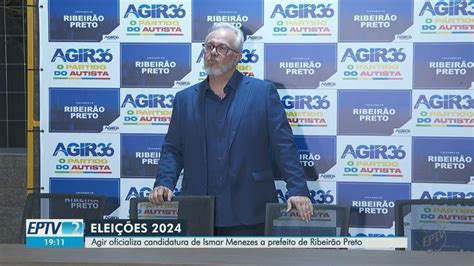 Agir oficializa candidatura de Ismar Menezes a prefeito de Ribeirão