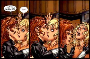 Black Widow Lesbian Luscious Hentai Manga Porn