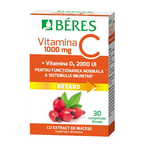 Vitamina C Mg Retard D Ui Cpr Helcor Naturisti Ro