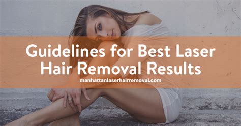 Guidelines For Best Laser Hair Removal Results