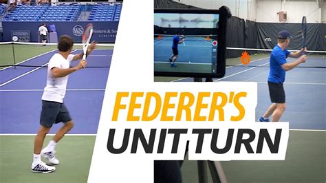 Forehand Unit Turn Like Federer Tennis Lesson Youtube