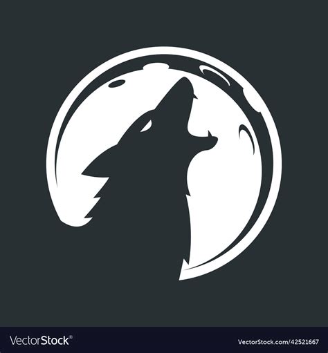 Wolf Royalty Free Vector Image Vectorstock