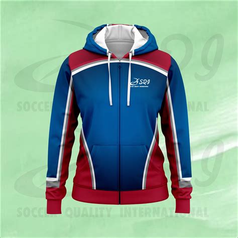 Customised Zipper Hoodie - Soccer Quality International