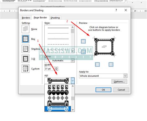 Cara Membuat Border Di Microsoft Word Terbaru Massiswocom