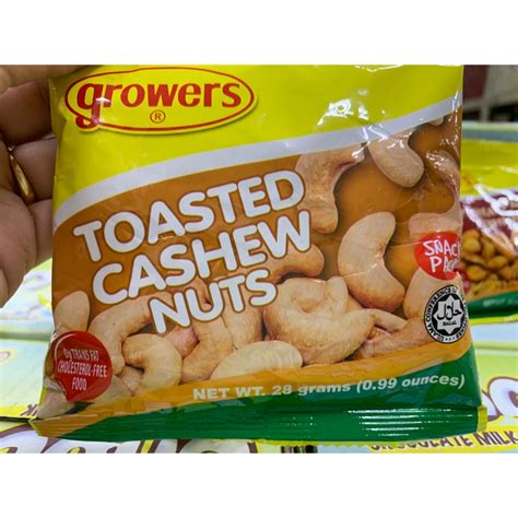 Growers Mix Nuts Cashew Roasted Nuts G Shopee Philippines