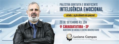 Palestra Gratuita E Beneficente Intelig Ncia Emocional Em