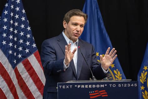 Ron Desantis Draws Cheers With Dig About Bidens Fall Newsweek