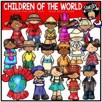 Children of the World T Shirt - Clip Art Library