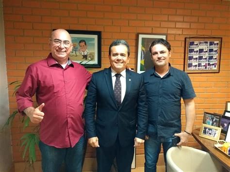 Prefeito Roger Linhares Visitou O Deputado Henrique Pires Para Tratar