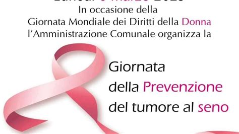 Giornata Per La Prevenzione Del Tumore Al Seno Visite Gratuite A