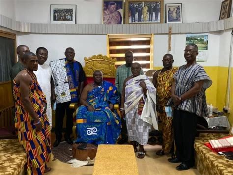 In Winneba Ghana Ecowas Speaker Receives Outstanding Traditional