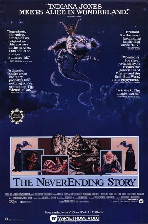 The Neverending Story 11x17 Movie Poster 1984 The Neverending Story