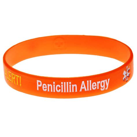 Penicillin Allergy Band | Penicillin Allergy Wristband