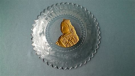 Victorian Glass Plate Queen Victoria Diamond Jubilee 1897 Etsy