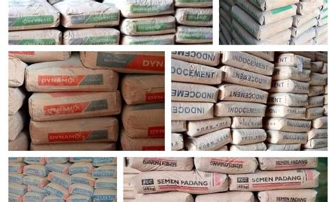 Harga Semen Terbaru Berbagai Merek Dan Tipe Depost Id