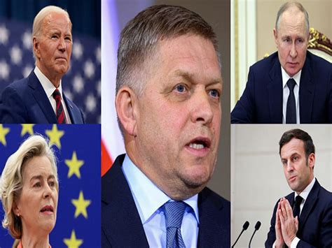 Global Leaders Condemn Shooting Attack On Slovak Pm Wish Him Speedy