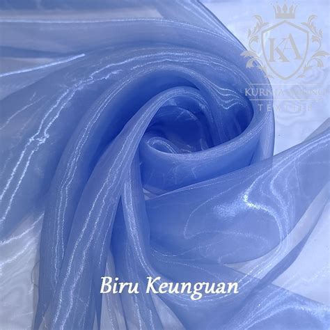 Jual Kain Organdi Organza Kaca Meteran Per Meter Lebar 150 Cm Ter Murah