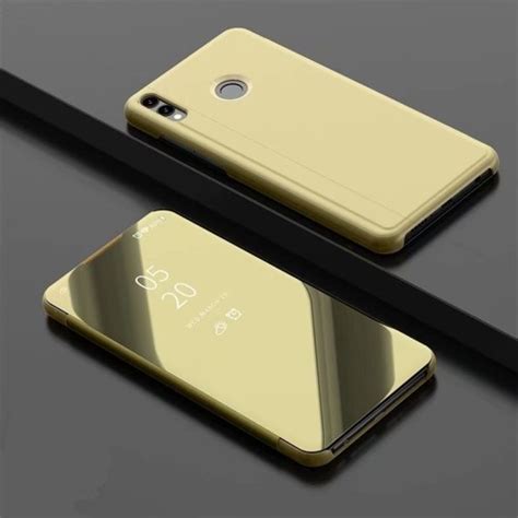 Capa Xiaomi Redmi 7 Flip S View Dourado Capas de Telemóveis Milhares