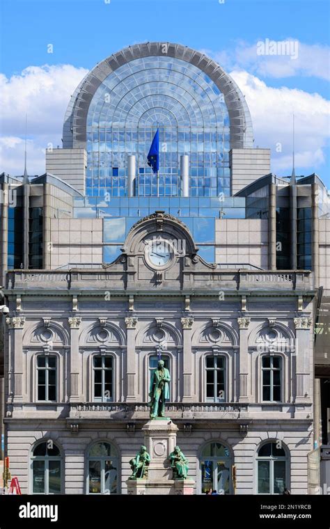 The European Parliament in Brussels Stock Photo - Alamy