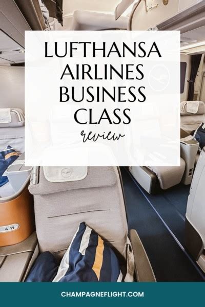 Ultimate Lufthansa Airlines Business Class Review - Champagne Flight