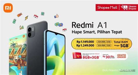 Sudah Dirilis Harga Hp Redmi A Untuk Semua Variannya Hanya Rp Jutaan