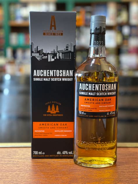 Auchentoshan American Oak Single Malt Scotch Whisky Cl The Whisky