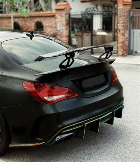 Vorsteiner Style Carbon Fiber Gt Wing For Mercedes Benz W204 W205 W206