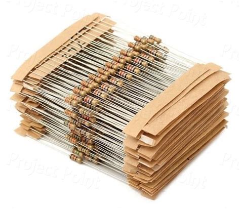 Resistors Pack 61 Values Assorted Cfr 5 025w 305 Pcs 10 To 1m Ohm