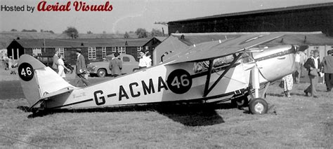 Aerial Visuals Airframe Dossier De Havilland Dh Leopard Moth S