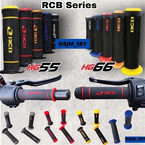 Jual HANDGRIP RCB ORIGINAL HG55 HG66 HANFAT ORI RCB BULU RACING BOY