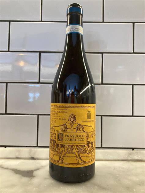 Valentini Cerasuolo D Abruzzo Doc Enotecaburioli