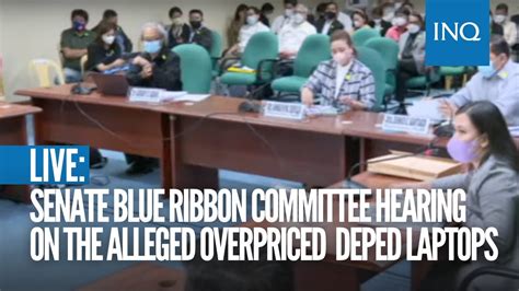 Live Senate Blue Ribbon Committee Hearing On The Alleged Overpriced