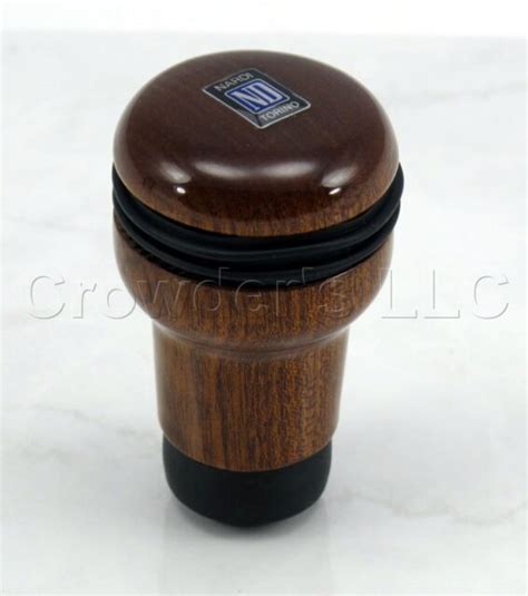 Nardi Evolution Torino Style Mahogany Wood Shift Knob Miata Mx5 Brake