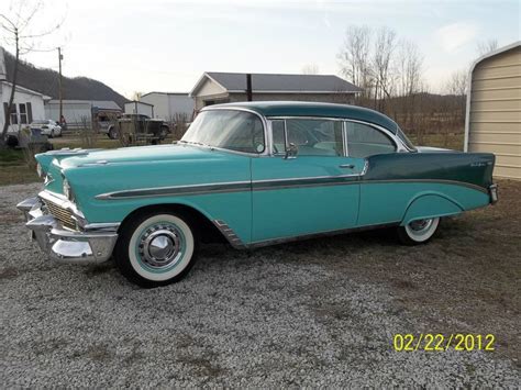 1956 Chevrolet Bel Air 2 Door Hardtop Sport Coupe No Reserve