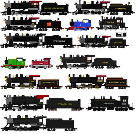 Strasburg Rail Road Engines By 4505redmikado On Deviantart