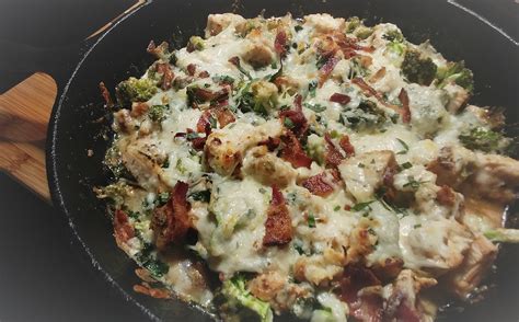 Keto Chicken And Broccoli Alfredo Bake Tryketowithme