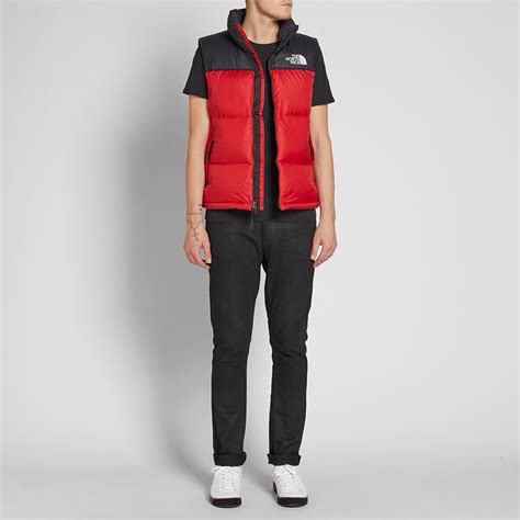 The North Face 1996 Retro Nuptse Vest Red End