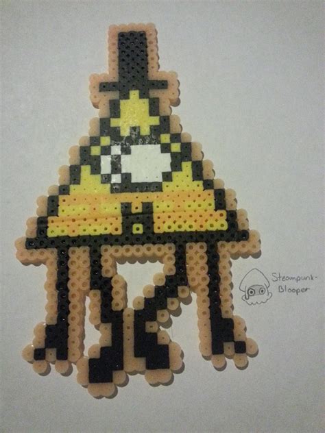 Perler Bill Cipher By Steampunk Blooper On DeviantArt