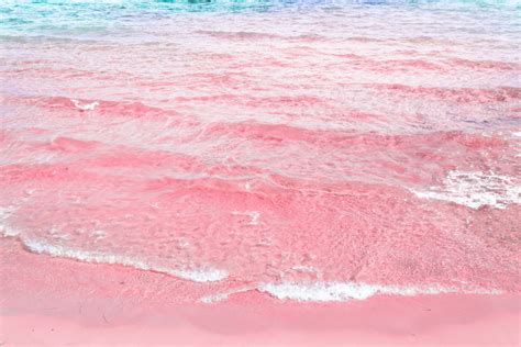 Pink, green, purple: check out the world's most colorful beaches